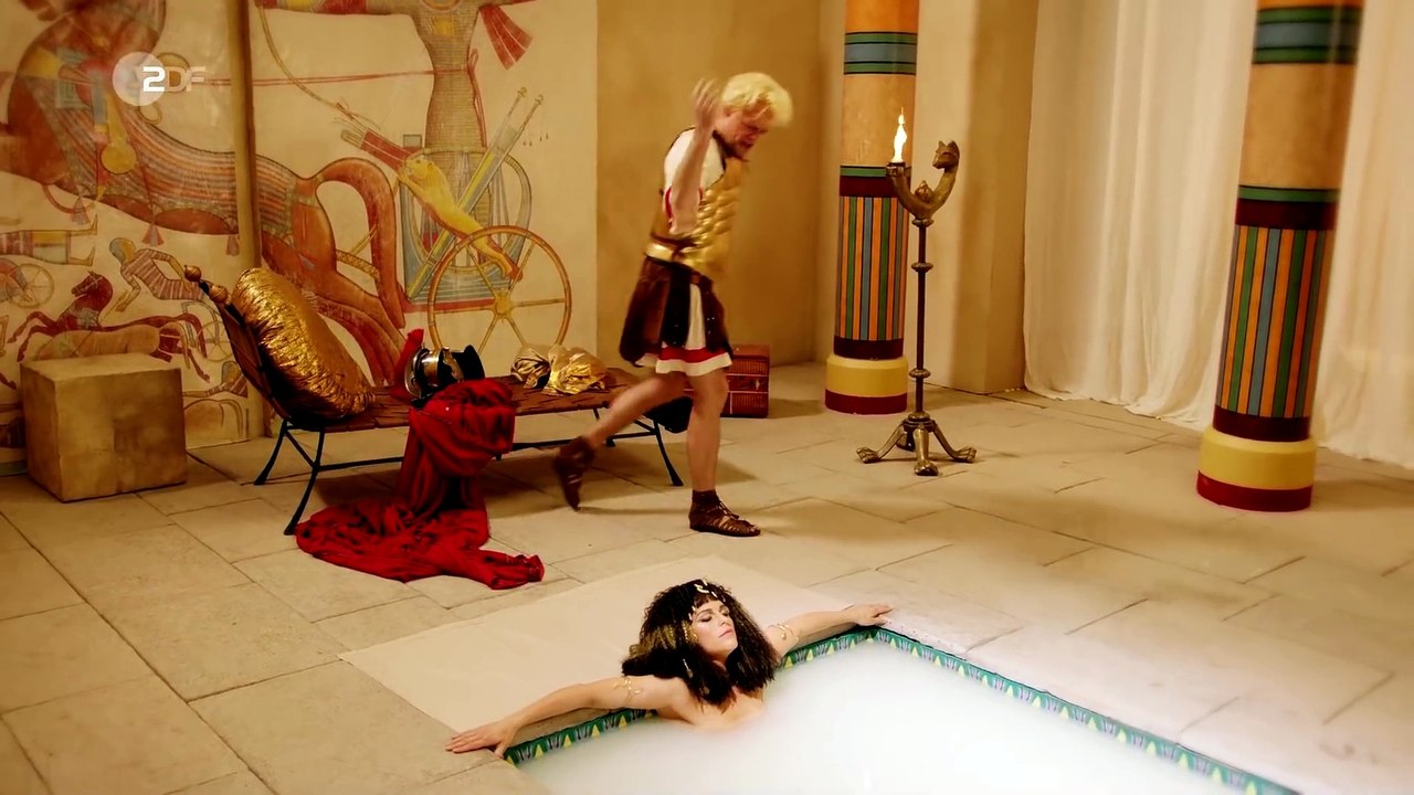 Kinski als Cäsar Ich LIEBE dich du DUMME SAU Sketch History ZDF video