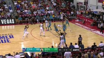 Guerschon Yabusele with the hoop & harm in the fourth quarter