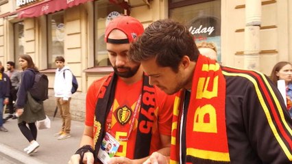 Behind the Scenes - Belgium and France arrive at hotels ahead of semi-final