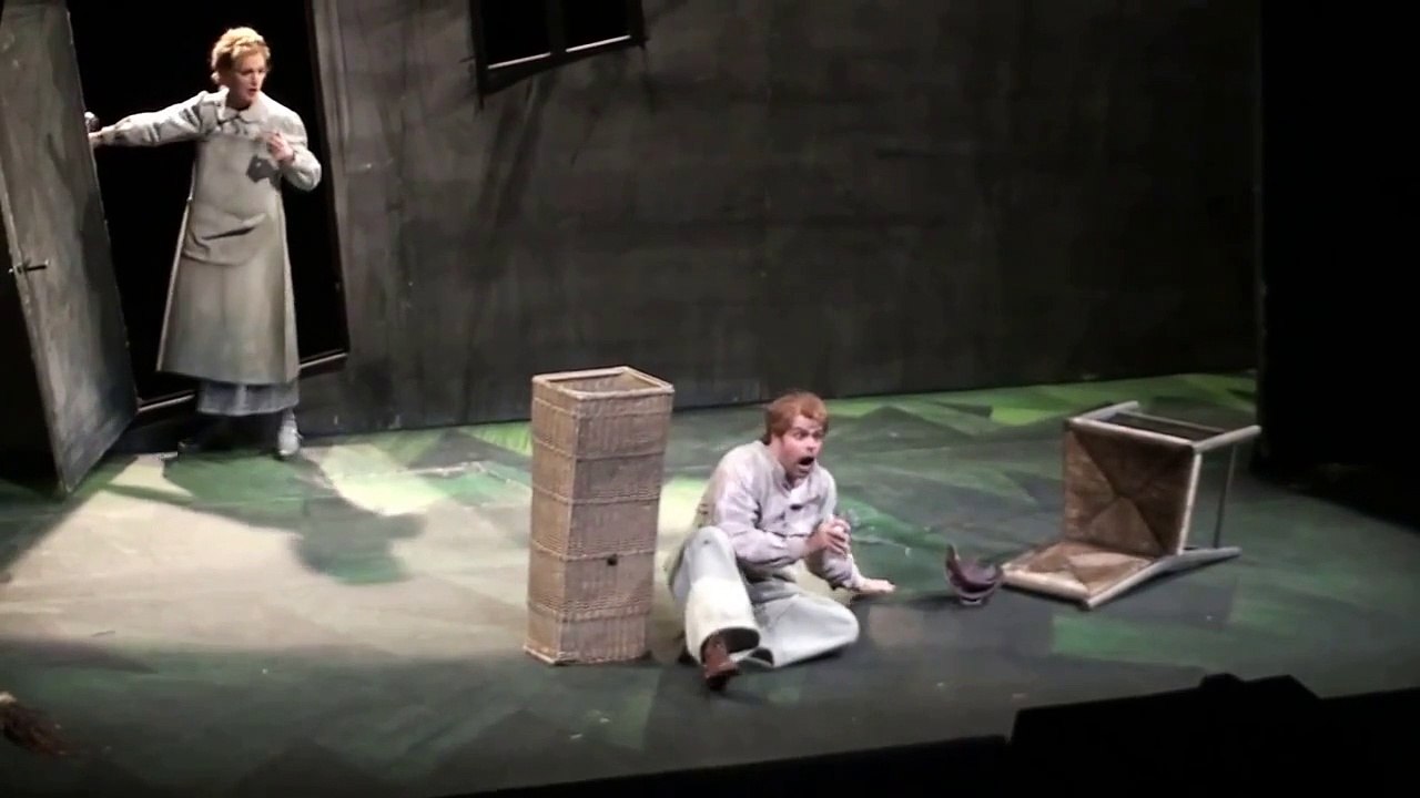 Bastiaan Everink in Hänsel und Gretel, Oper Engelbert Humperdinck, Szene Vater