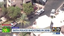 Suspect hospitalized after officer-involved shooting in north Phoenix