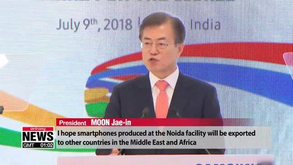 Moon, Modi take Delhi Metro to inaugurate Samsung's biggest mobile manufacturing plant in the world