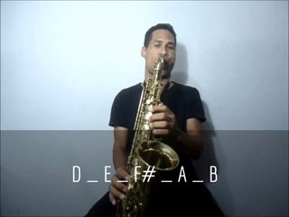 DICAS ESCALA PENTATONICA MAIOR