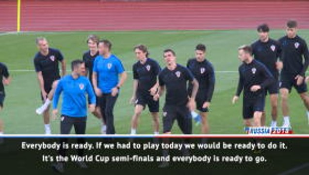 Tiredness won't be a problem for Croatia, says Mandzukic