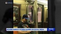 Video Captures Man Riding on Outside of New York Subway