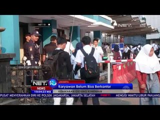 Karyawan Kemenhub Belum Bisa Masuk Kerja - NET 10