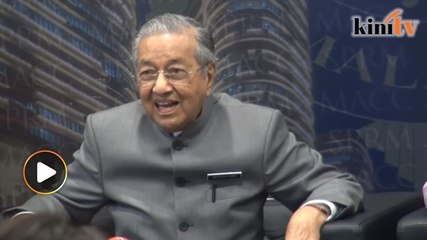 Apa hasrat sempena hari jadi? Dr M jawab wartawan