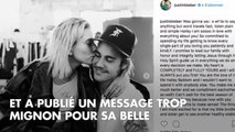 PHOTO. Justin Bieber confirme ses fiançailles avec Hailey Baldwin par un touchant message sur Instagram