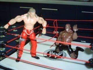 Bobby lashley vs shaw michaels