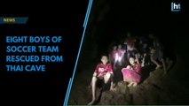 Eight boys of soccer team rescued from Thai cave, effort to free remaining 5 up to ‘rain god’