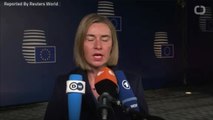 EU's Mogherini Urges Myanmar To Release Jailed Reuters Reporters