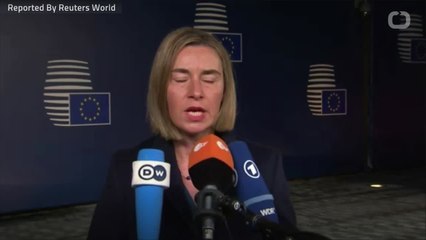 EU's Mogherini Urges Myanmar To Release Jailed Reuters Reporters