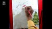 How to Draw Santa Claus Step by Step Easy - Christmas drawings Time-lapse_Speed Drawing ( 98)