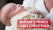 Britain’s Prince Louis Christened In London