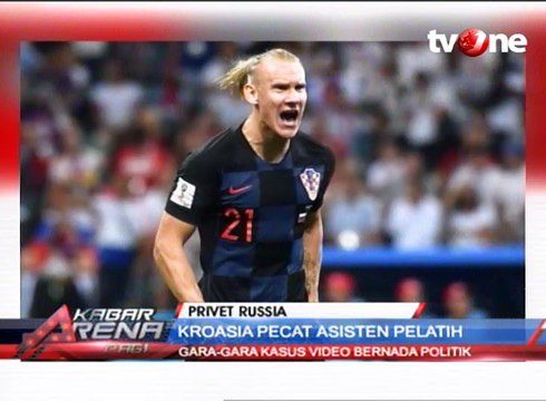 Kasus Video Bernada Politik, Asisten Pelatih Kroasia Dipecat