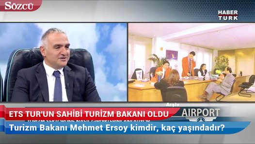 ETS Tur'un sahibi Turizm Bakanı oldu Dailymotion Video