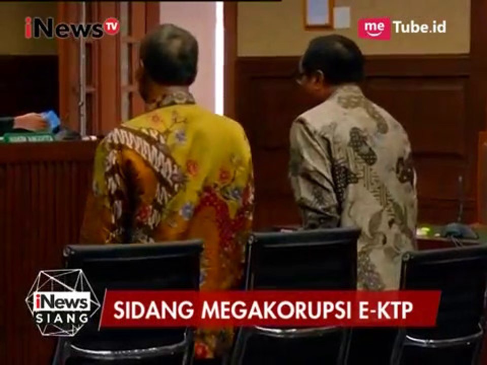 Kondisi Terkini Sidang Megakorupsi E-KTP Dipengadilan Tipikor Jakarta - iNews Siang 08/05