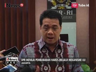 DPR Menilai Pembuburan HTI Terkesan Buru - Buru - iNews Pagi 09/05