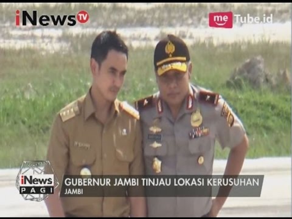 Pasca rusuh Tamai masih terasa mencekam ungkap Gub. Jambi - iNews Pagi 22/03