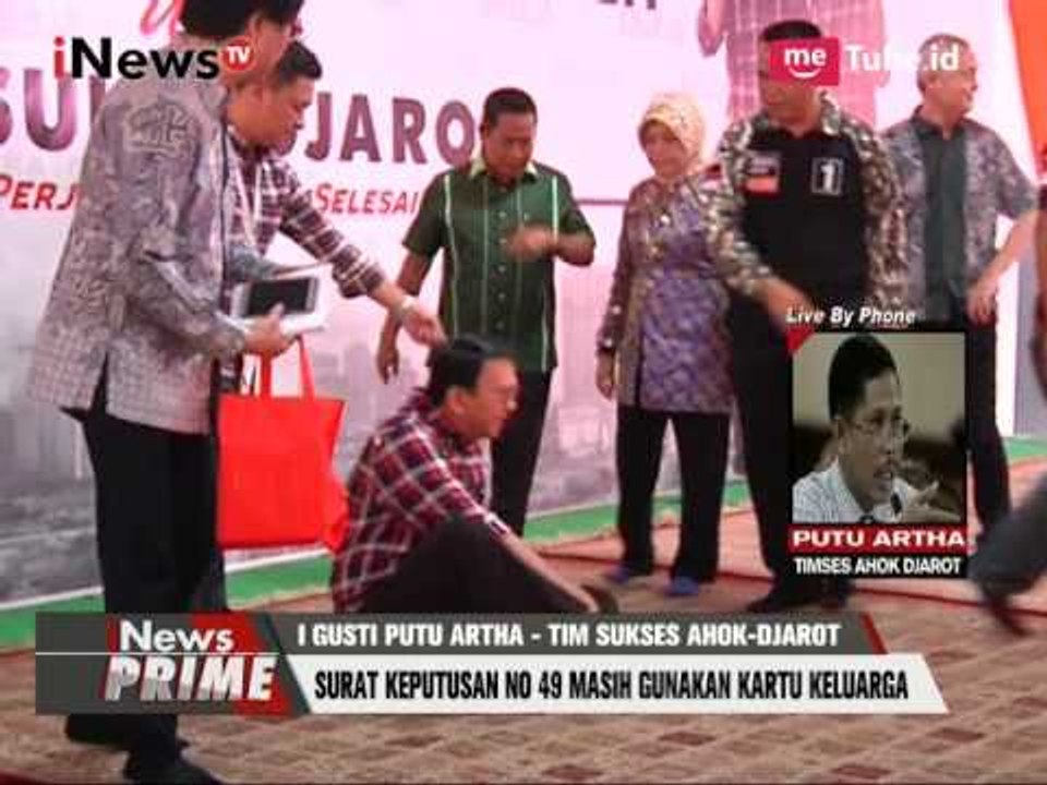 Putu Artha : KPU Harus Teliti Siapa Saja yang Gunakan Suket Part 04 - iNews Prime 21/03