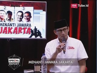Sandi : Jika Saya Terpilih KJP Akan Diteruskan & Ditambah Fasilitas Part 04 - Special Report 22/03