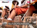 Kondisi Terkini Aksi Cor Kaki Tolak Pabrik Semen yang Masih Berlangsung - iNews Petang 23/03