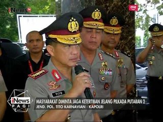 Jelang Pilkada Putaran 2 DKI, Tito Karnavian Tegaskan Jaga Demokrasi - iNews Pagi 24/03
