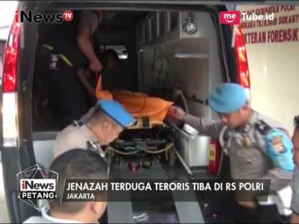 Jenazah Terduga Teroris di Cilegon yang Tertembak Tiba di RS Polri, Kramat Jati - iNews Petang 23/03