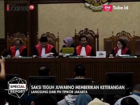 Saksi Teguh Juwarno Memberikan Keterangan Dalam Sidang E-KTP - Special Report 23/03