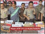 Polda Jatim OTT 125 pelaku korupsi - iNews Siang 25/03