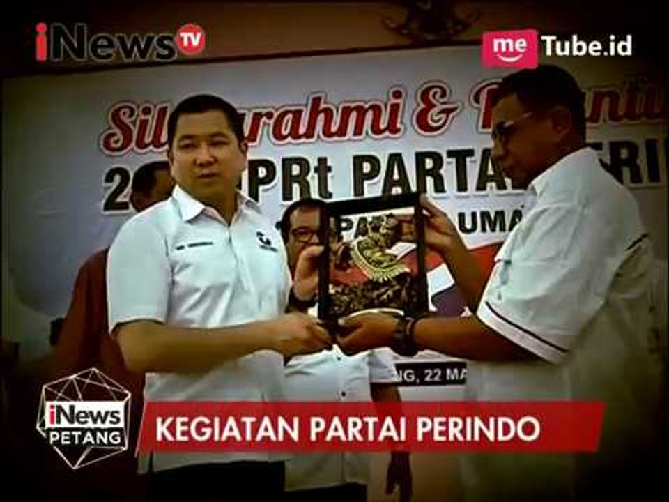Partai Perindo sebarkan semangat kemajuan bangsa - iNews Petang 26/03