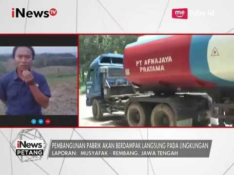 Musyafak : Warga Ada yang Menolak & Setuju Adanya Pabrik Semen - iNews Petang 24/03