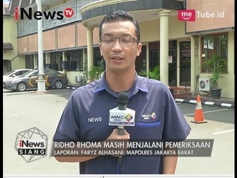 Live Report : Faryz Alhasani : Rhido Rhoma masih jalani pemeriksaan - iNews Siang 26/03