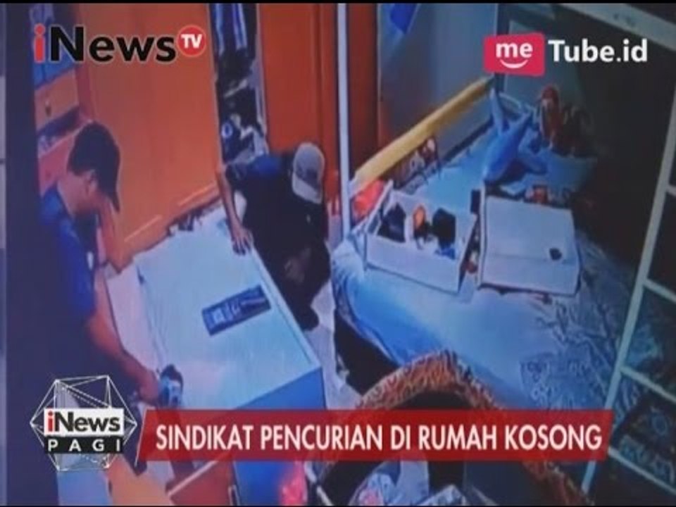 Sindikat pencurian dirumah kosong terekam CCTV - iNews Pagi 28/03