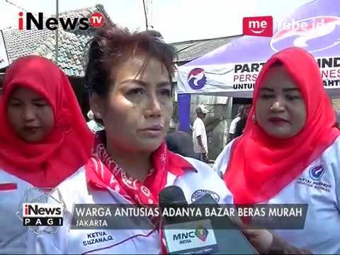 Warga antusias adanya bazar beras murah- iNews Pagi 28/03