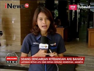 Live Report : Retno Ayu, Sidang hadirkan 7 saksi ahli - iNews Breaking News 29/03