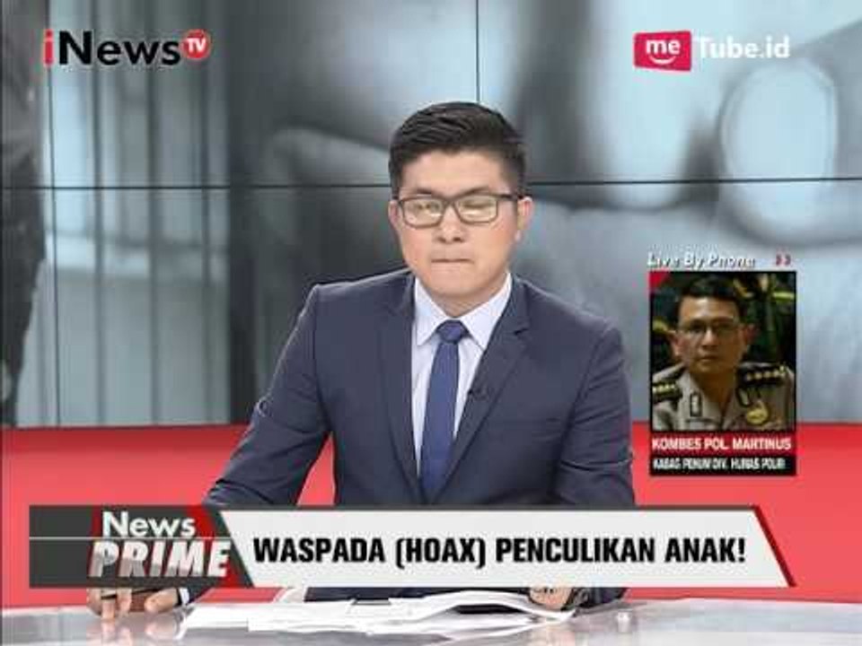 Kombes Pol Martinus : Berita Penculikan Anak Tidak Semua Hoax Part 05 - iNews Prime 28/03