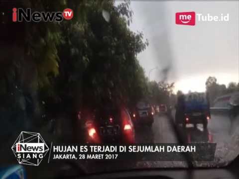 Fenomena hujas es, Hujan es terjadi disejumlah daerah - iNews Siang 29/03