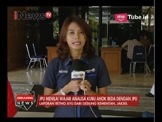 JPU menilai wajar analisa kubu Ahok beda dengan JPU - iNews Breaking News 29/03