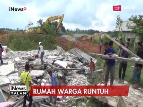 Sebuah Rumah Roboh Akibat Kegiatan Penambangan Batu Bara di Samarinda - iNews Malam 30/03