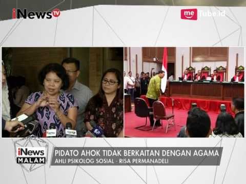 Risa Permanadeli : Pidato Ahok Tidak Berkaitan Dengan Agama - iNews Malam 29/03