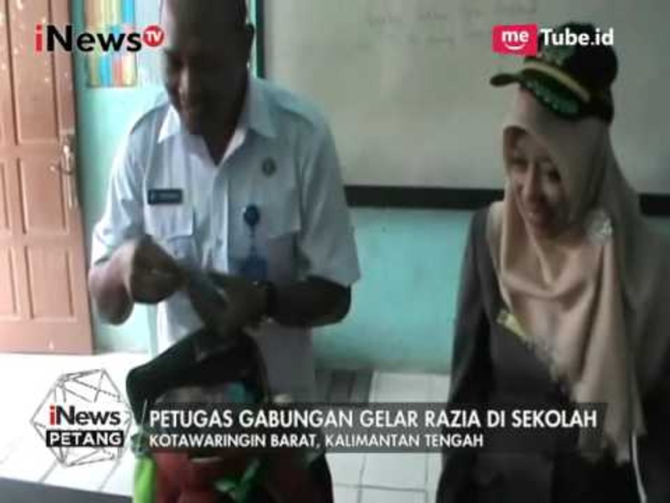 BNN Gelar Razia ke Sekolah Dasar Pasca Penemuan Alat Hisap Mirip Sabu - iNews Petang 30/03