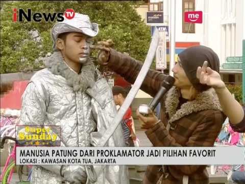 Komunitas manusia patung daya tarik Kota Tua - Super Sunday 26/03