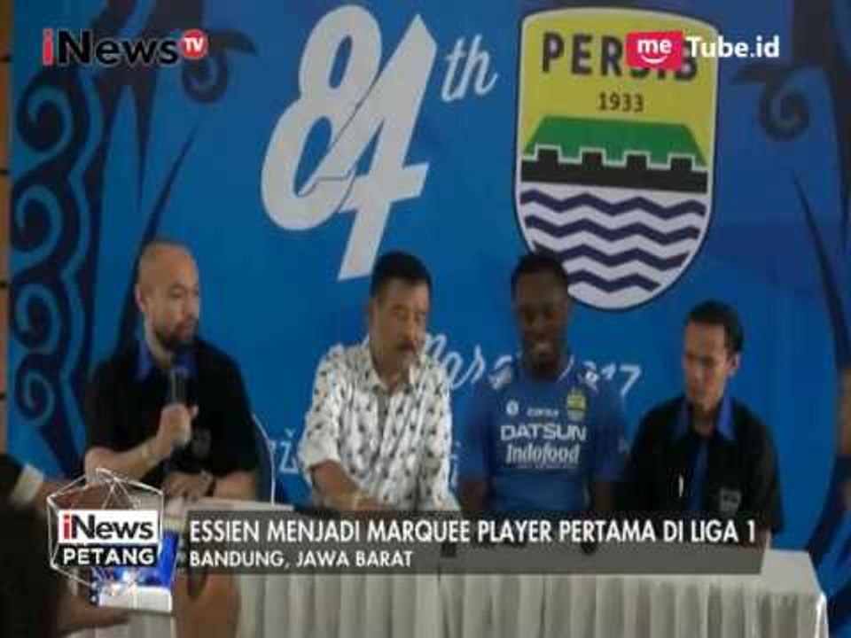 Latihan Perdana Essien Bersama Persib Bandung - iNews Petang 29/03