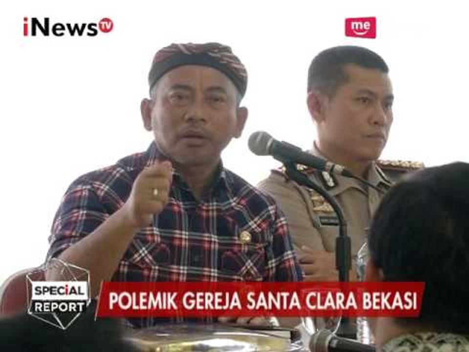 Diskusi Muspida Terkait Penolakan Pembangunan Tempat Ibadah di Bekasi Part 02 - Special Report 30/03