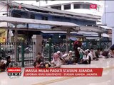 Kepadatan di Stasiun Juanda Akan Terjadi Setelah Shalat Maghrib - Breaking News 31/03