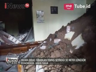 Download Video: Longsor Ponorogo, Hujan deras sebabkan tebing setinggi 50 meter longsor - iNews Petang 03/04