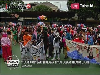 "Last Run" lari bersama setiap jumat jelang ujian - iNews Petang 01/04