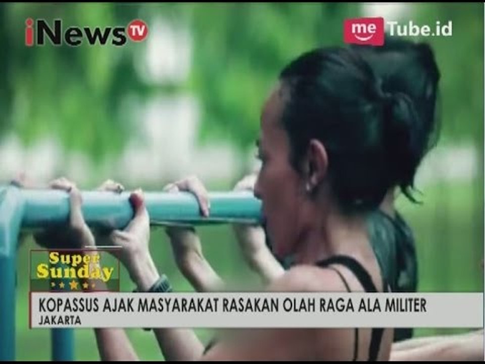 Kopassus ajak masyarakat rasakan olah raga ala militer - Super Sunday 02/04