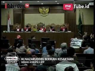 M Nazaruddin : Sistem Ijon proyek biasa dilakukan di DPR - Special Report 03/04